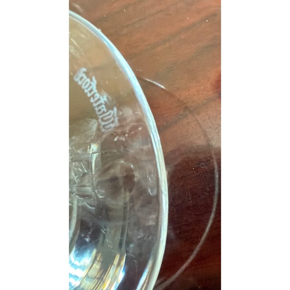 Set of 6 Waterford Crystal ALANA 7" Water Goblets Gothic Mark Vintage - Picture 9 of 16